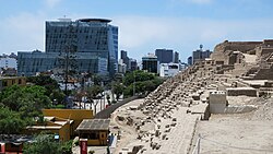 Huaca Pucllana, Lima culture archaeological site, circa 500-700 CE[94]