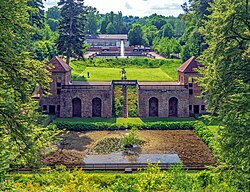 Lustschloss Tschifflik, built in early 18th century by Polish King Stanisław Leszczyński