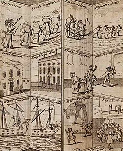 Walpole's reign, a contemporary political satire