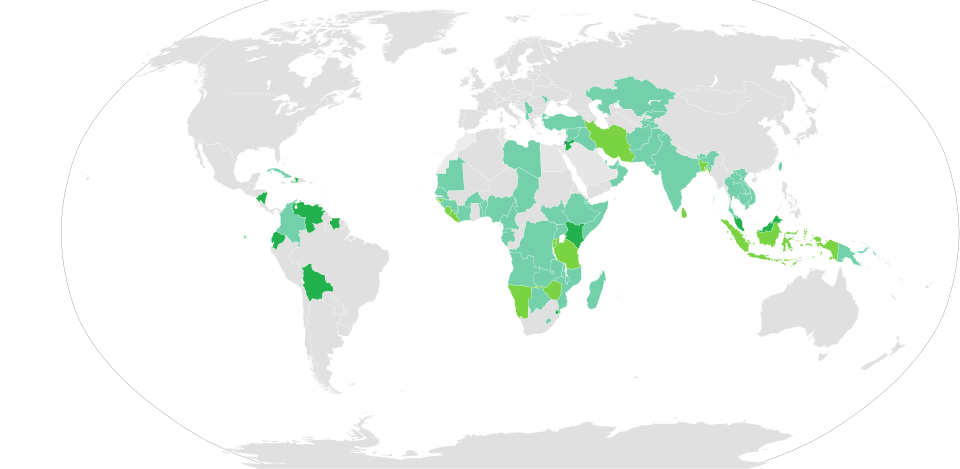 Visa requirements for Palestinian citizens Palestine Visa available both on arrival or online Visa on arrival eVisa Visa required prior to arrival or not established