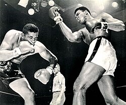 Ali and Patterson in action