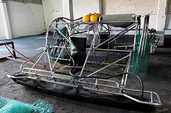 Push-up trap developed by Swedish University of Agricultural Sciences for more accurate and less harmful fishing