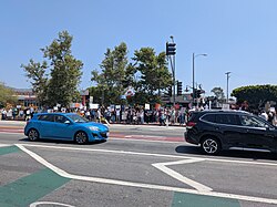 Hollywood and Vermont protest