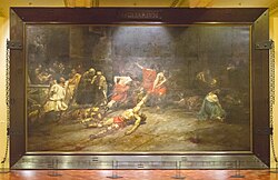 "Spoliarium", displayed at the National Museum of the Philippines
