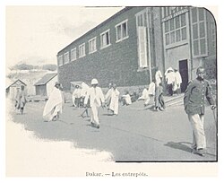 Dakar Entrepôt. c. 1900
