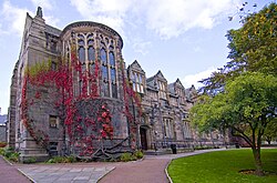 The New King's College building of the University of Aberdeen