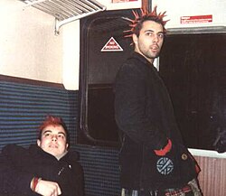 Punk fashion in 1986