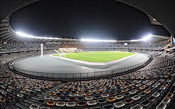 Zayed Sports City Stadium in Abu Dhabi