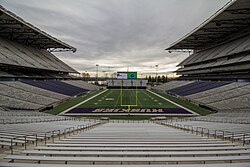 The rebuilt Husky Stadium, in 2016