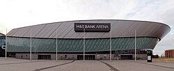 Liverpool Arena hosts numerous sporting events and was formerly the home of British Basketball League team, the Mersey Tigers.
