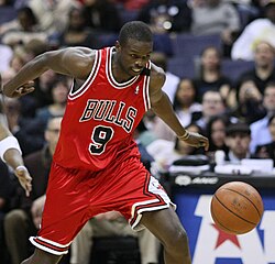 South Sudanese-born basketball player Luol Deng