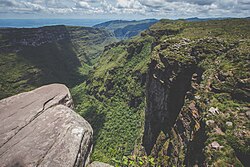 Canyon in Vale do Capão, Bahia